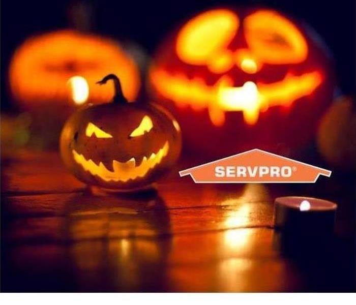 Pumpkins and SERVPRO Logo